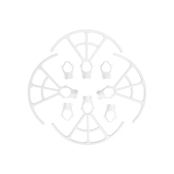 画像1: Nancy　DJI phantom4/PRO　［はめ込みタイプ］クイックリリースプロペラガード ホワイト 【13117】