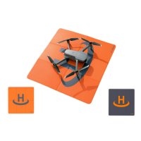 CYNOVA 50cmスクエア型 ランディングパッド　【オレンジ・ダークグレーリバーシブル)6971536489611【16774】