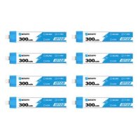 BETAFPV 65x HD バッテリー　BT2.0 300mAh 1S 30C HV Battery (8pcs)【15969】