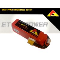 ETOP　14.8V450mAh75C XT30【BETAFPVに】<<4セル＞＞【16292】