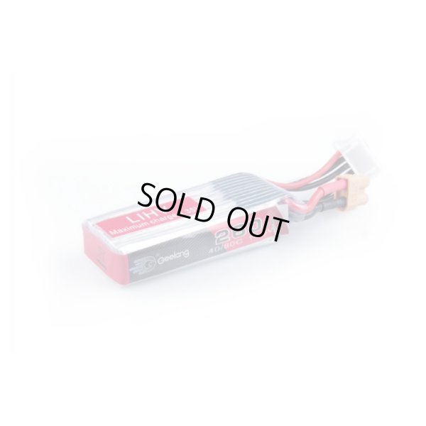 画像1: GEELANG UFO-85X バッテリー 260mAh 40/80 4S LIHV lithium battery【16519】