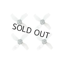 BETAFPV Cetus プロペラ Gemfan 31mm 4-blade Micro Whoop Propellers (0.8mm Shaft)(4pcs)【グレー】【18116】