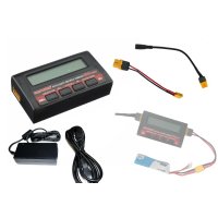 GTPOWER　B6 MINI 300W 12A 6S Lipo Charger【ACアダプター・専用ケーブル・出力XT30U-M付き】【オリジナル日本語説明書付】【18423】