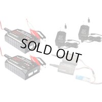 GTPOWER　XH4S用 バランス充電器 パラレルチャージングシステムセット(充電器×2/アダプター×2/専用ケーブル×1)【18425】