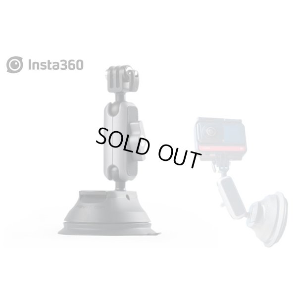 画像1: Insta360 ONE X2 車載吸盤マウント【18477】
