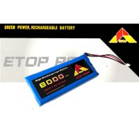 ETOP 7.4V6000mAh44.4wh 2S1P　（P3系.P4系.INS系のプロポバッテリーに）【18822】