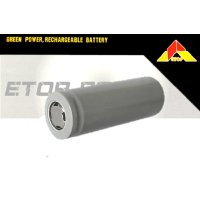 ETOP　18500　リチウムイオンバッテリー（3.7V1200mAh）（X-Liteシリーズに）【18826】