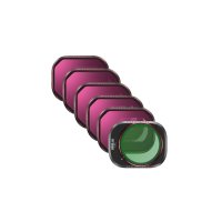 Nancy DJI Mini 4 Pro用 CPL・ND フィルター セット(ND8/ND16/ND32/ND64/ND256/CPL)【21276】