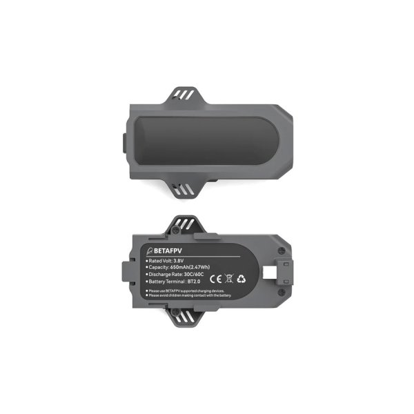 画像1: BETAFPV バッテリー【650mAh】Aquila16 Exclusive Battery (2PCS)(Mモード/フリースタイル用)【20968】