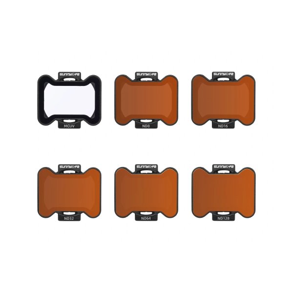 画像1: Nancy DJI Avata 2用 ミックス フィルターセット 6pcs（MCUV/ND8/ND16/ND32/ND64/ND128）【DJI Avata 2】22689