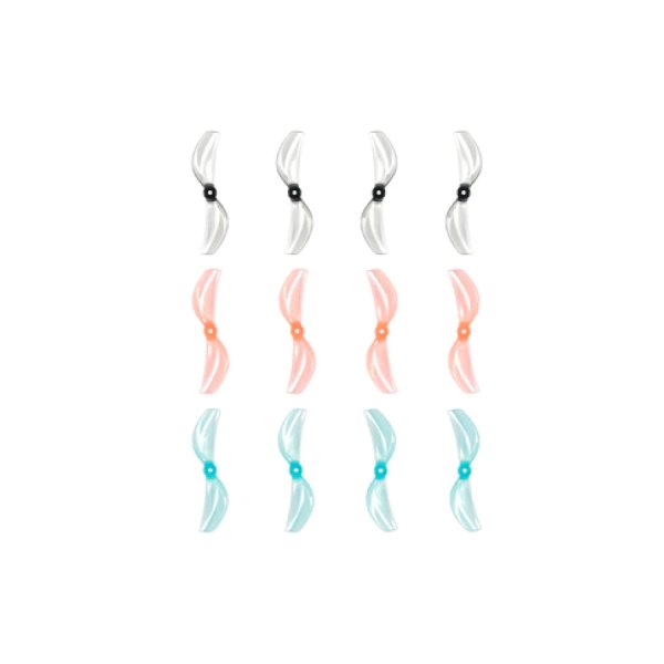 画像1: BETAFPV プロペラ Gemfan 45mm 2-Blade Propellers (1.5mm Shaft )【クリアグレー、クリアブルー、ピンク】【12枚セット】【対応モーター：1102ブラシレスモーター】【Mereor75 Pro】21341