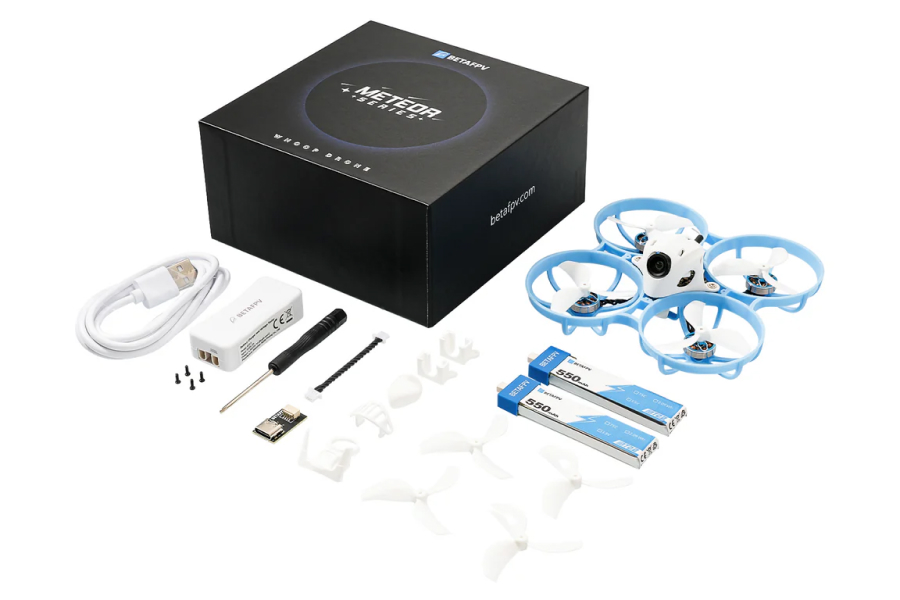 BETAFPV Meteor75 Pro【Matrix ELRS2.4G】【Gemfan 45mm 3ブレードプロペラ・C03 FPVカメラ・1102 22000KVモーター・BT2.0 550mAh 1S バッテリー】22836