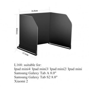 画像: Nancy DJI Phantom 4PRO/Inspire用　モニターフード 7.9インチpad（L168）【13772】