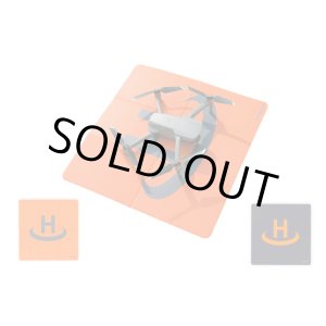 画像: CYNOVA 50cmスクエア型 ランディングパッド 【オレンジ・ダークグレーリバーシブル)6971536489611【16774】