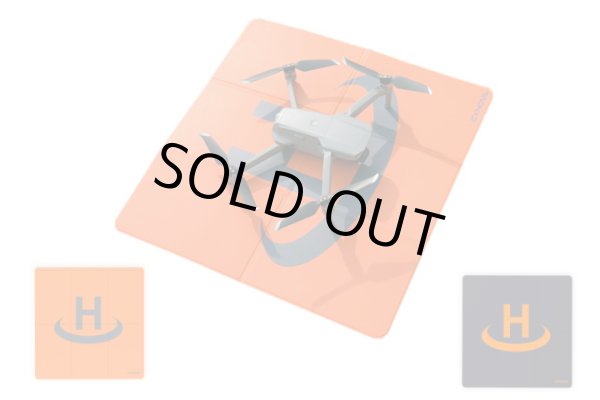 画像1: CYNOVA 50cmスクエア型 ランディングパッド　【オレンジ・ダークグレーリバーシブル)6971536489611【16774】 (1)