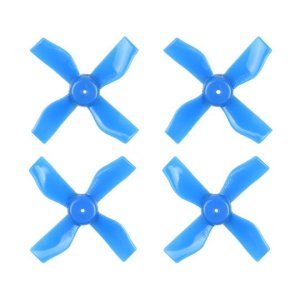 画像: BETAFPV 65x HD プロペラ Gemfan 31mm 4-blade Micro Whoop Propellers (1.0mm Shaft)【ブルー】【16002】