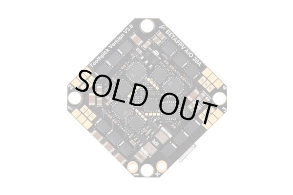 画像1: BETAFPV TWIG XL 3.5インチ ブラシレスフライトコントローラー【V3】 Toothpick F4 2-4S AIO Brushless Flight Controller 20A(BLHeli_S)【18349】 (1)