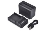画像: UTEBIT NP-F970/NP-F960 バッテリー・充電器セット【18430】