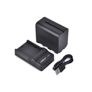 画像: UTEBIT NP-F970/NP-F960 バッテリー・充電器セット【18430】