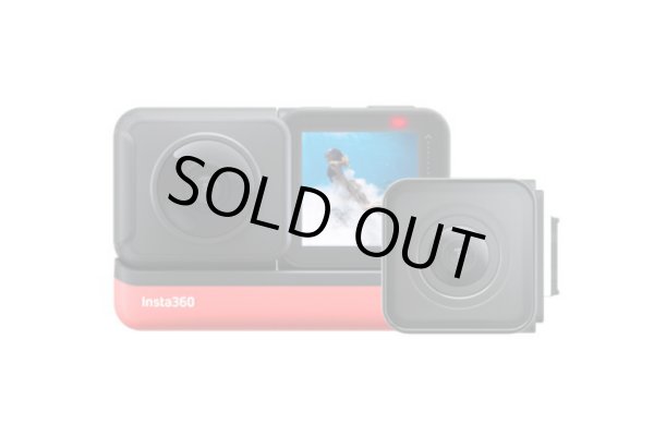 画像1: Insta360 ONE R【 twin版(4K広角・360°モジュール)】【17087】 (1)