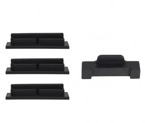 画像1: Nancy DJI Mavic Air用　防塵ポートカバーセット (ドローンボディ用1個・ バッテリー用3個）【14025】 (1)