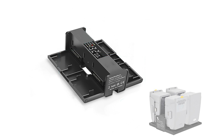 画像1: Nancy DJI Air 2S用 デジタルスクリーン付き充電ハブ【Mavic Air 2にも】【17945】 (1)