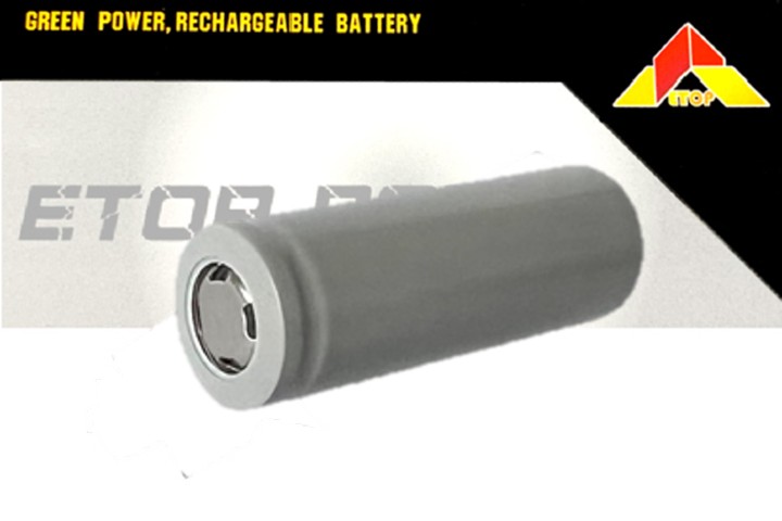 画像1: ETOP　18500　リチウムイオンバッテリー（3.7V1200mAh）（X-Liteシリーズに）【18826】 (1)