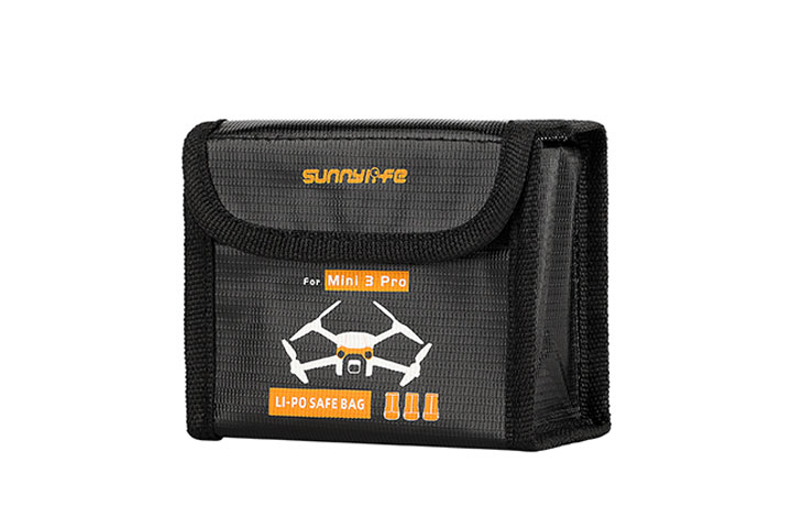 画像1: Nancy DJI Mini 3 Pro用 バッテリーセーフバッグ（バッテリー3個収納可能）【19384】 (1)