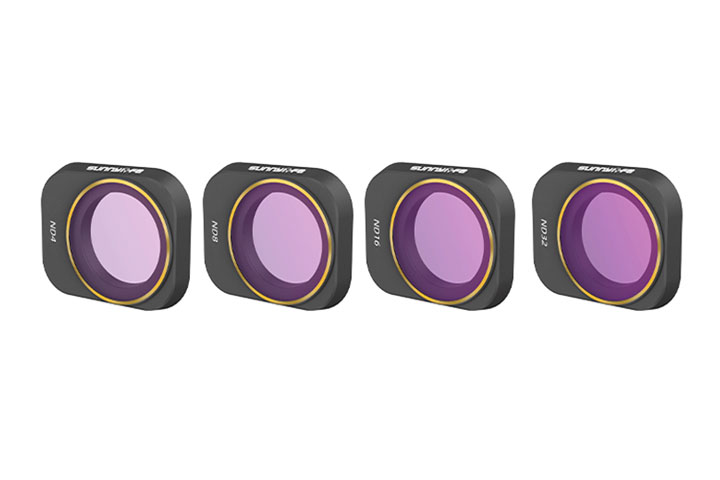 画像1: Nancy DJI Mini 3 Pro用 NDフィルター4Pacsセット（ND4・ND8・ND16・ND32）【19632】 (1)