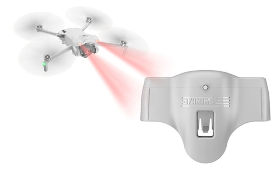 画像1: Nancy DJI Mini 3用 アイライトインジケーター【DJI Mini 3】【20385】 (1)