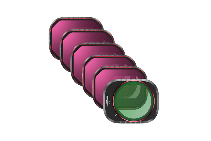 画像1: Nancy DJI Mini 4 Pro用 CPL・ND フィルター セット(ND8/ND16/ND32/ND64/ND256/CPL)【21276】 (1)