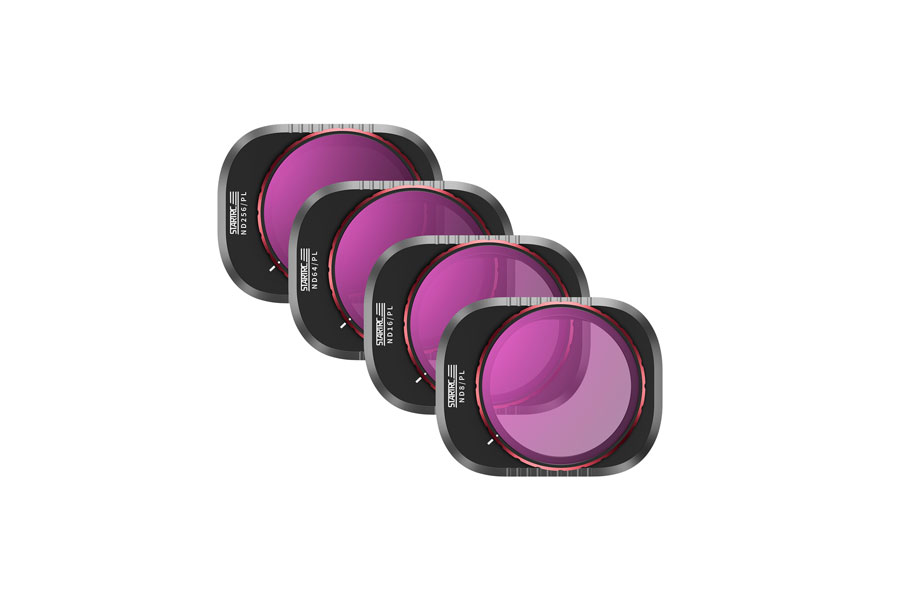 画像1: Nancy DJI Mini 4 Pro用 PL フィルターセット(PL ND8/PL ND16/PL ND64/PL ND256)【21274】 (1)