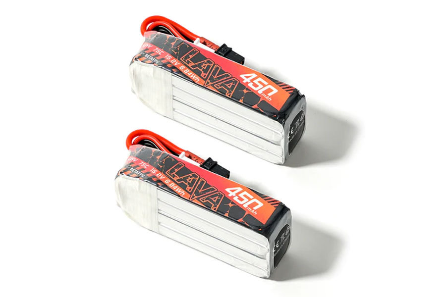 画像1: BETAFPV バッテリー LAVA 4S 450mAh 75C Battery (2PCS) 【TWIG XL】【21375】 (1)