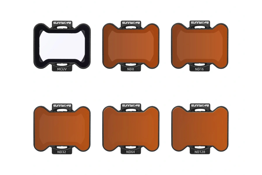 画像1: Nancy DJI Avata 2用 ミックス フィルターセット 6pcs（MCUV/ND8/ND16/ND32/ND64/ND128）【DJI Avata 2】22689 (1)